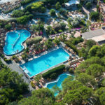 Vista dall'alto dei Giardini Poseidon